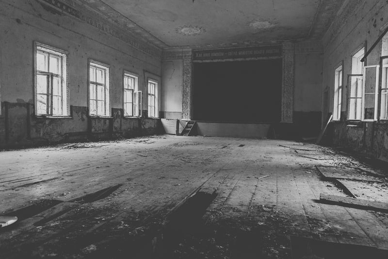 Abandoned buildings in Pripyat